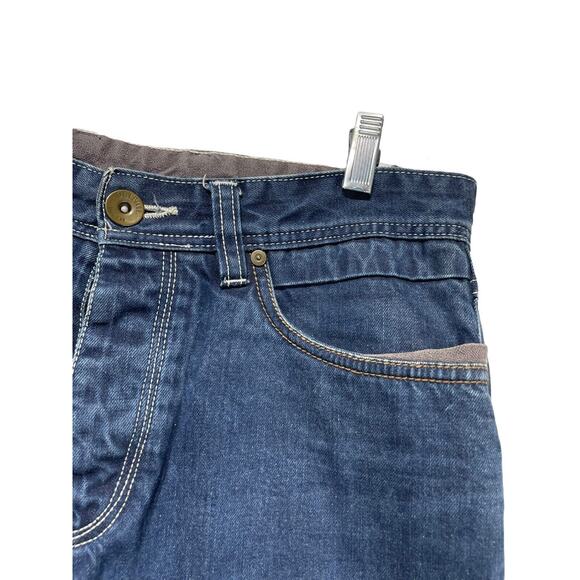 oliphil mens blue straight leg button fly jeans EU Size 40 Waist 30 In - Picture 3 of 7